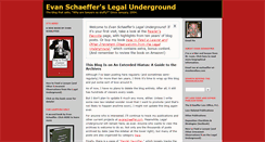 Desktop Screenshot of legalunderground.com