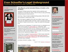Tablet Screenshot of legalunderground.com